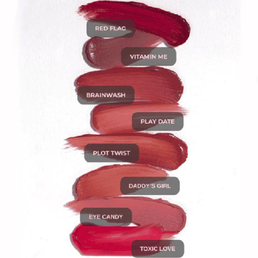 Vanity Wagon | Buy Flossy Cosmetics In Therapy Liquid Lipstick Red Flag