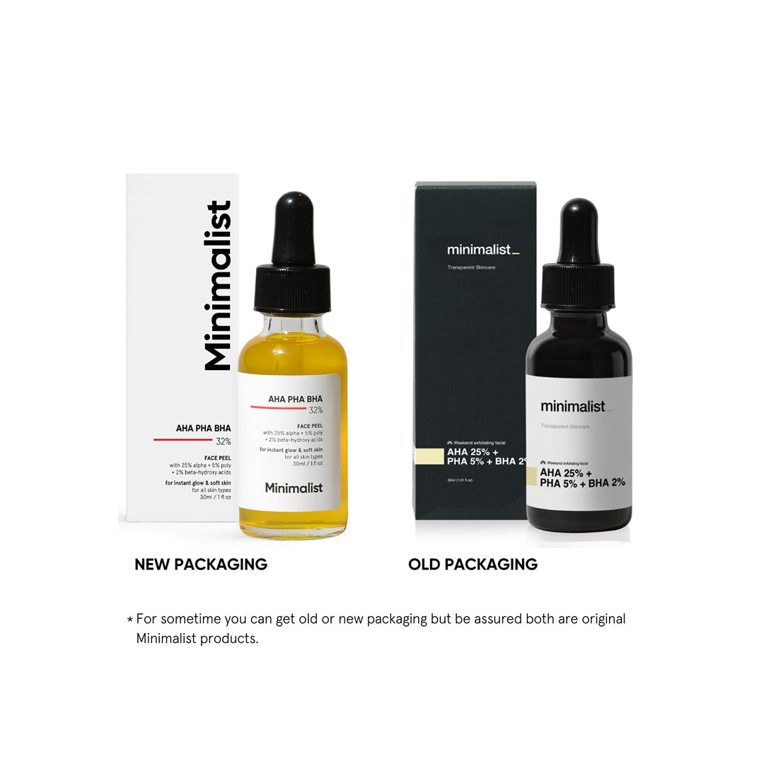 Vanity Wagon | Buy Minimalist 32% AHA, BHA & PHA Face Peel
