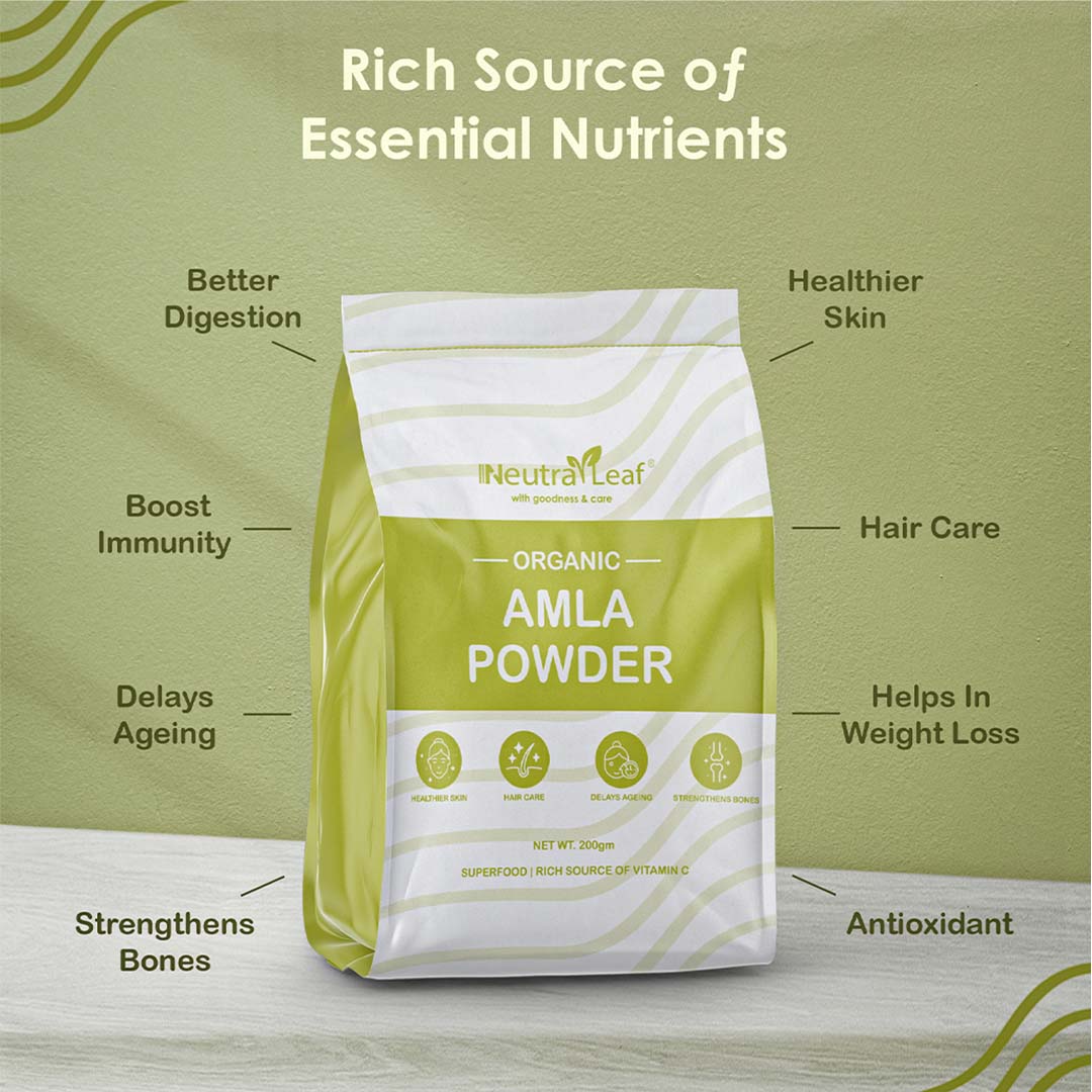 NeutraLeaf Glow UP Amla & Beetroot Powder