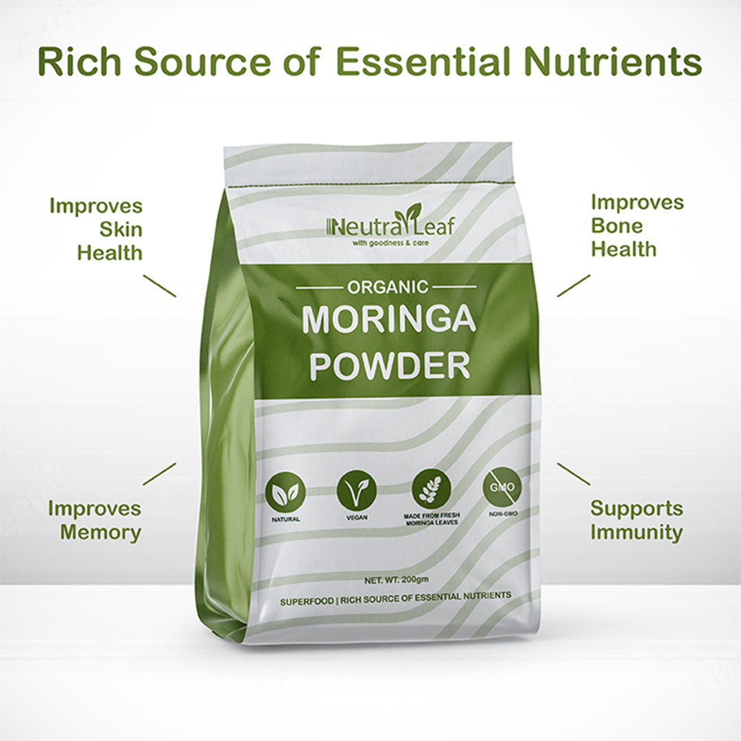 Vanity Wagon | Buy NeutraLeaf Moringa Powder for Immunity & Metabolism