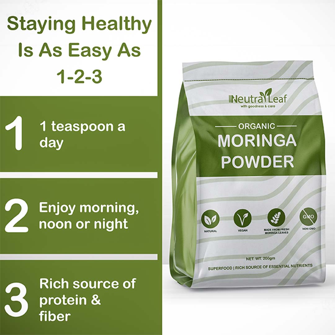 Vanity Wagon | Buy NeutraLeaf Moringa Powder for Immunity & Metabolism