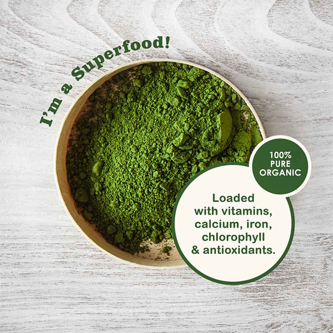 Vanity Wagon | Buy NeutraLeaf Organic Wheat Grass Powder for Healthy Metabolism, Energy, Detox, Immunity Booster & Skin Health