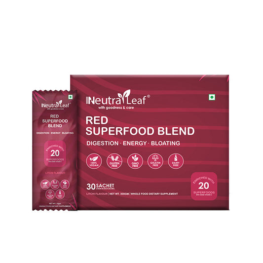 Vanity Wagon | Buy NeutraLeaf Red Superfood Blend with 21 Nutritious Fruits & Berries