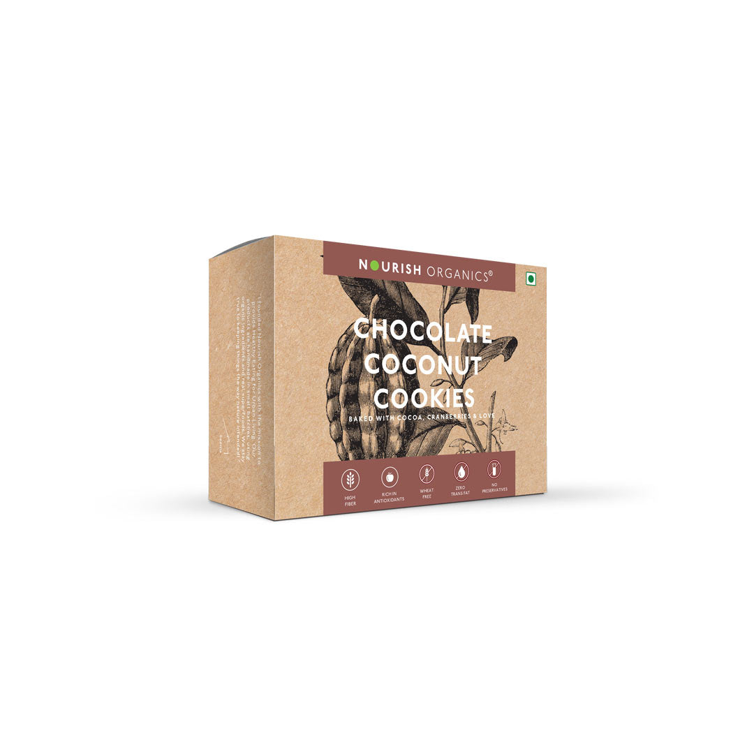 Vanity Wagon | Buy Nourish Organics Chocolate Coconut Cookies