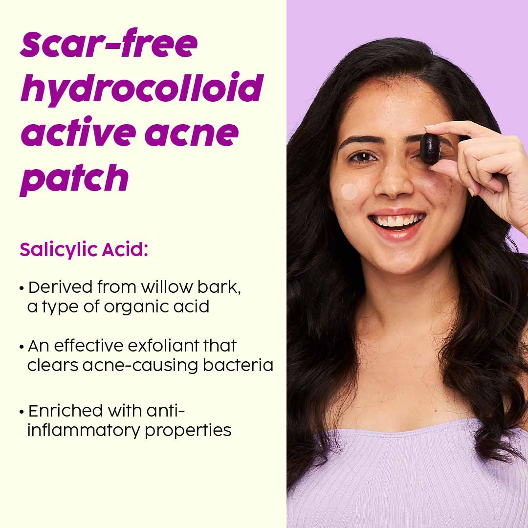 Vanity Wagon | Buy PLIX Acne Patch, Transparent and Waterproof with 0.5% Salicylic Acid