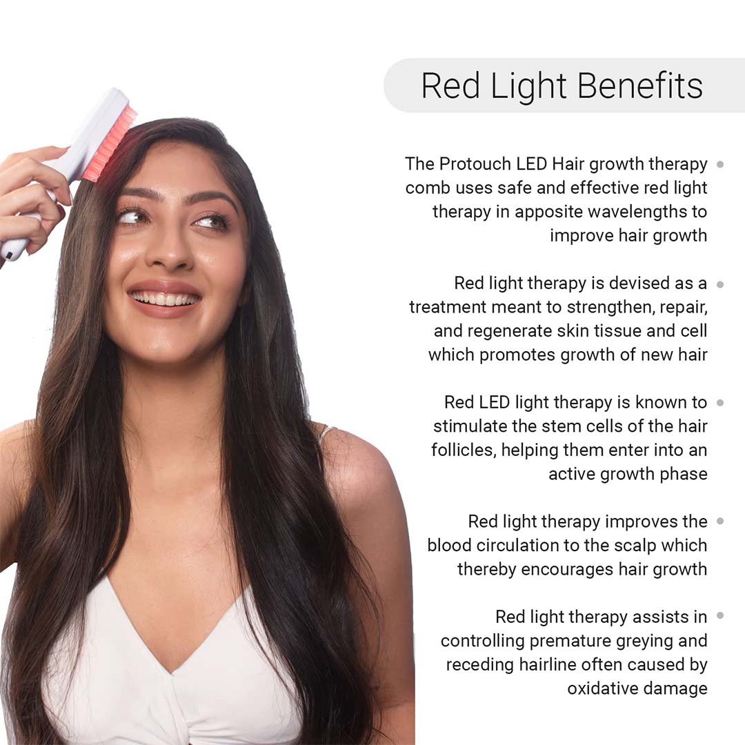 Vanity Wagon | Buy Protouch LED Hair Growth Therapy Comb