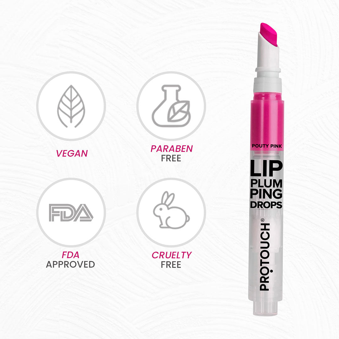 Vanity Wagon | Buy Protouch Lip Plumping Drops Pouty Pink